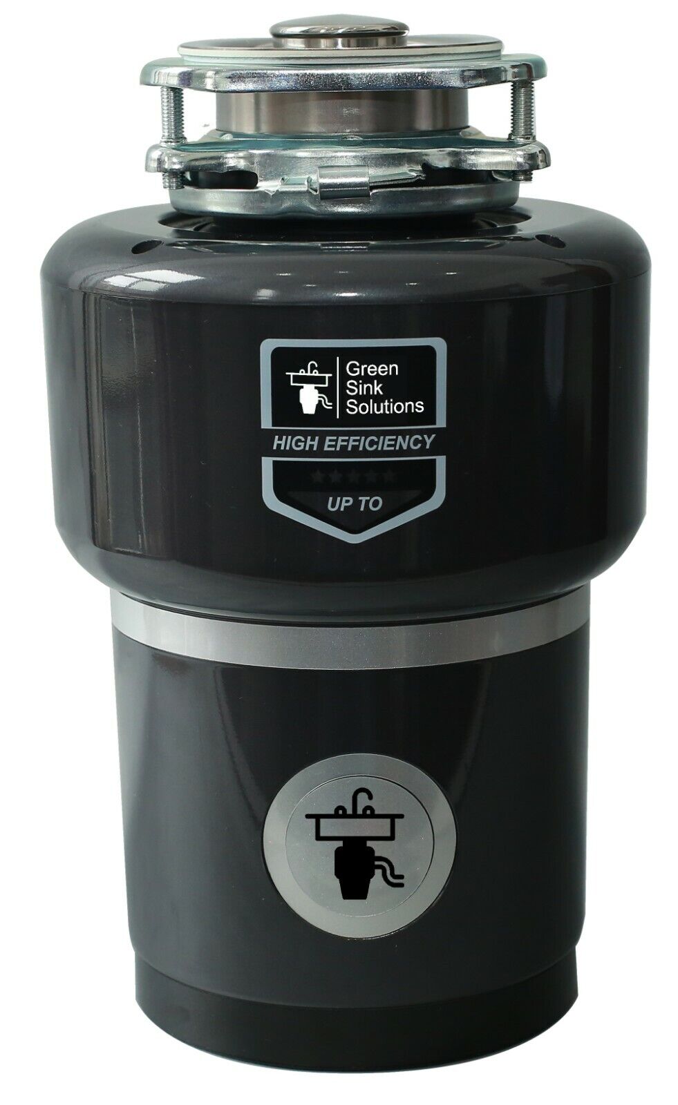 Australian food waste disposer 0.75HP - Green Sink Solutions - Grey - My Store
